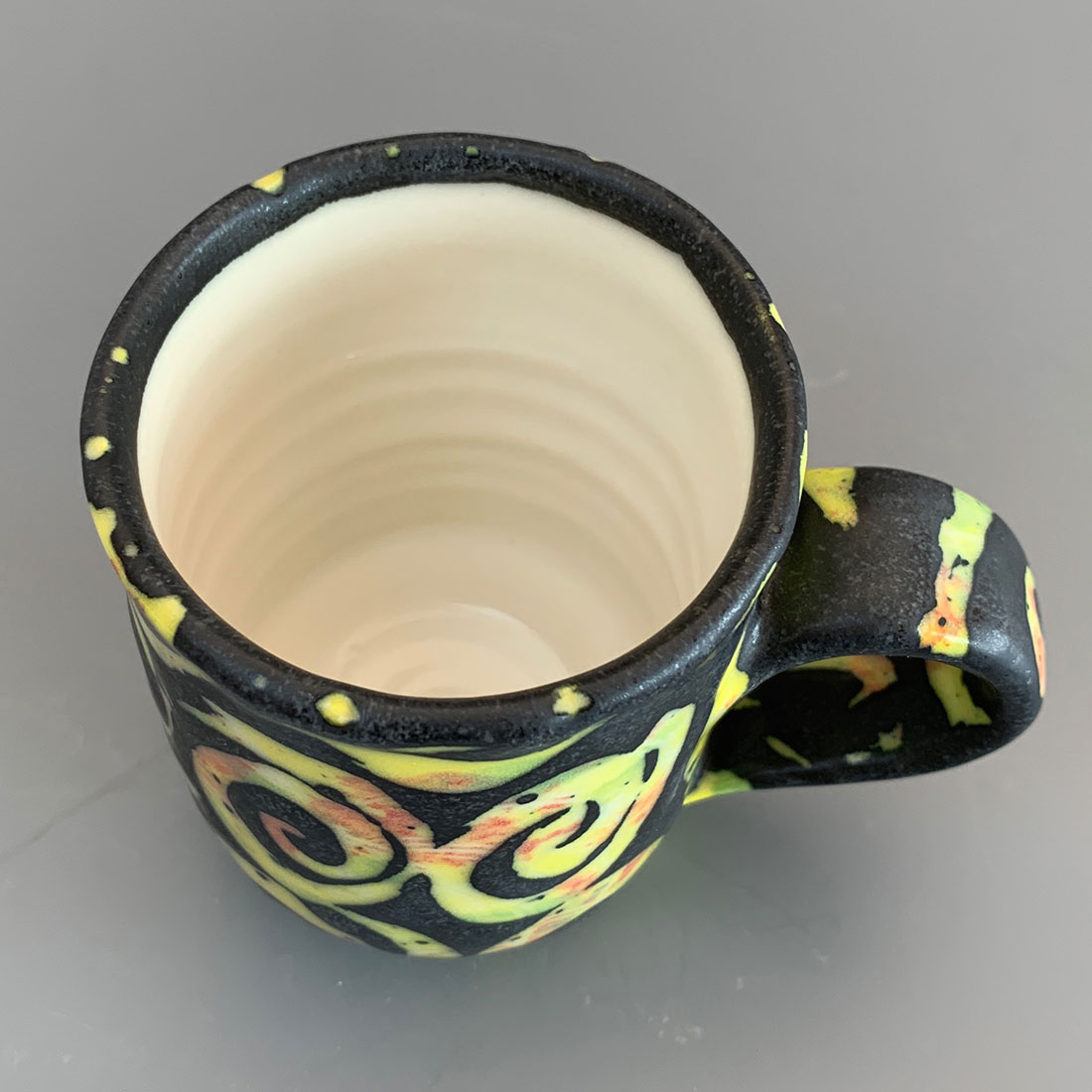 Yellow Arabesque Mug