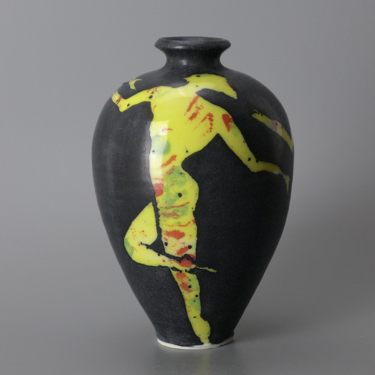 Figurative Vase in Yellow 03