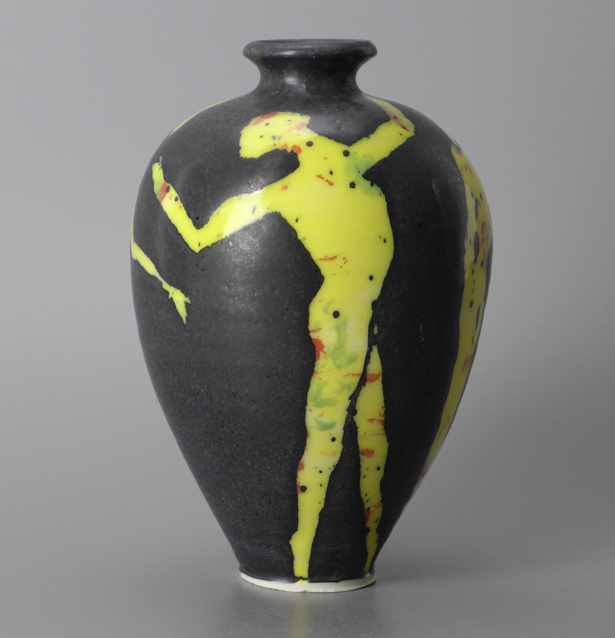 Figurative Vase in Yellow 03