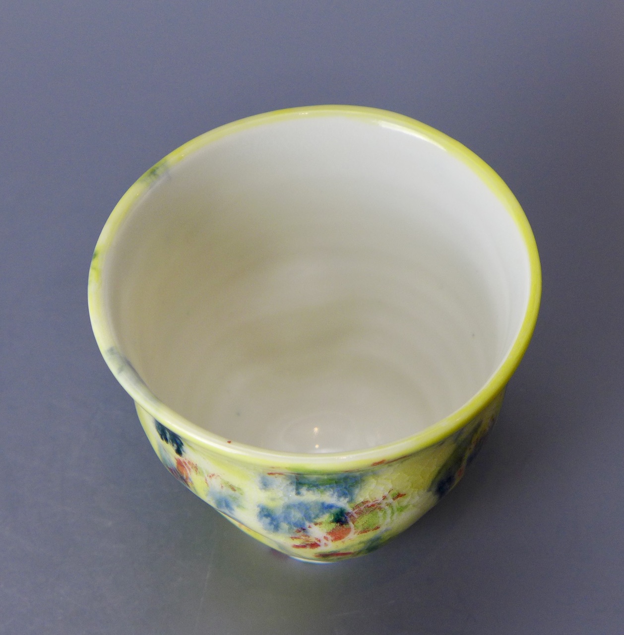 Yellows Tea Bowl with Narrower base