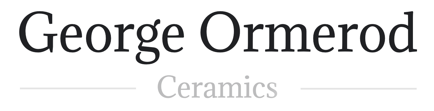 George Ormerod Ceramics